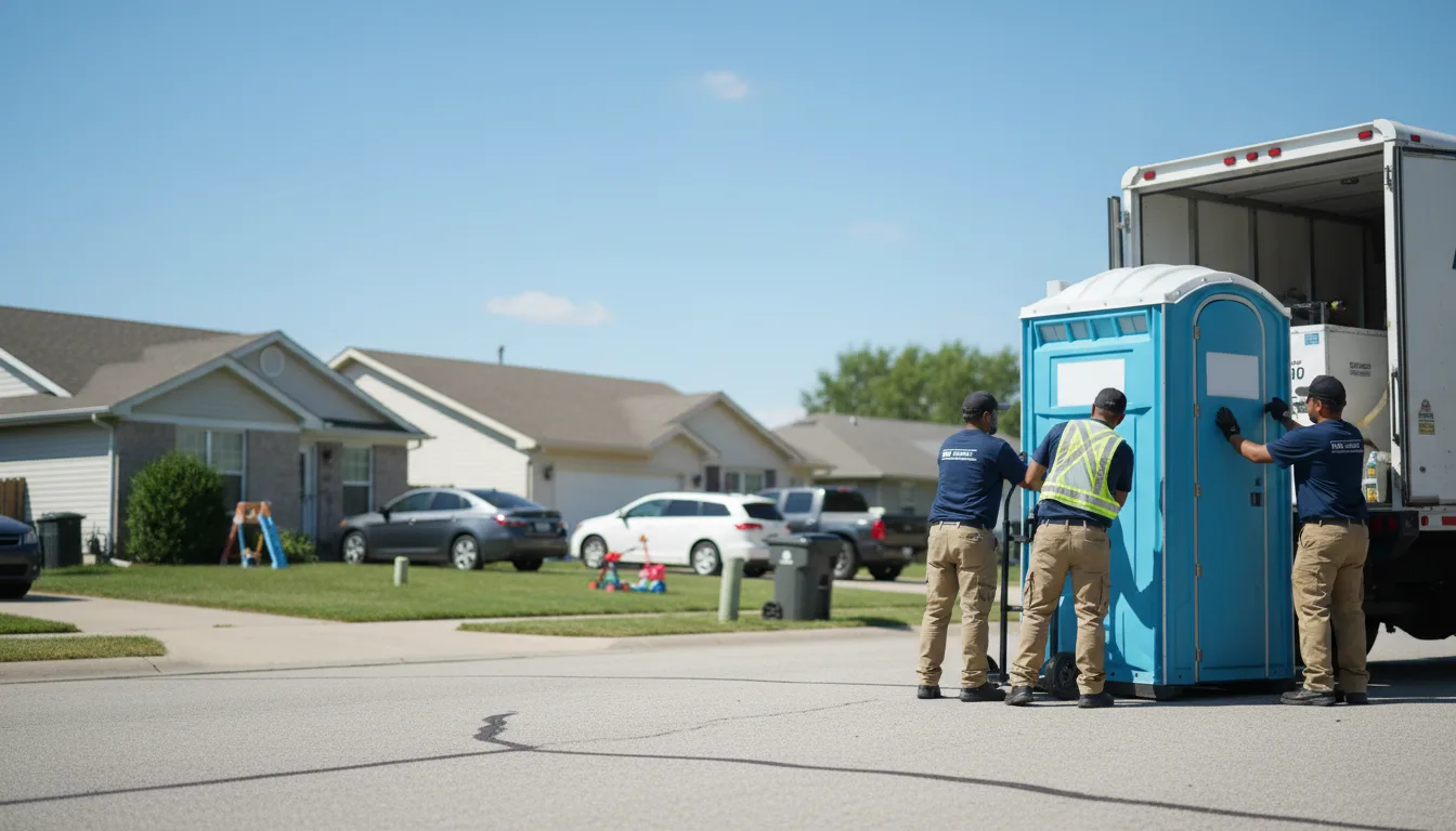 Standard Porta Potty Rentals in Morris, OK near me